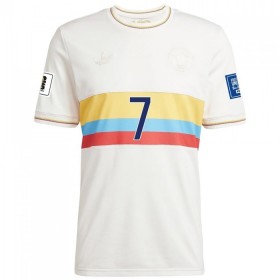 Fotbalové dresy Kolumbie Luis Diaz 7 Anniversary 2024 Krátký Rukáv